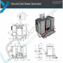 t and Cold water generator with energy recovery plan