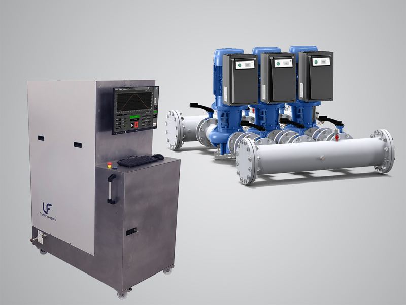 Pressure cycle bench generator pressure pumps