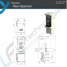 Mixer adjustment test machine plan