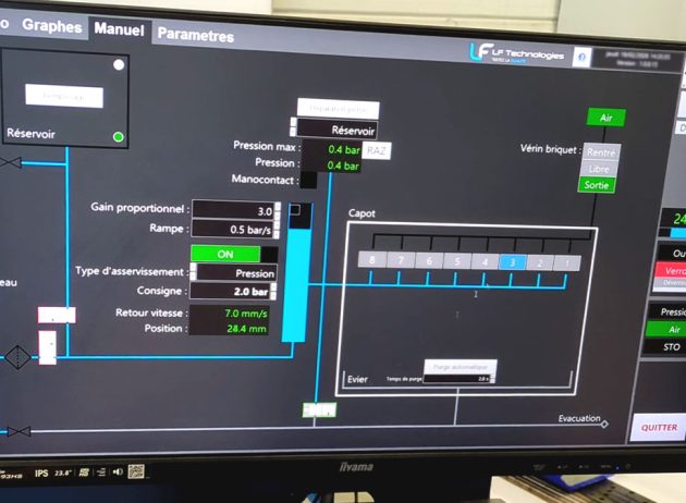 Automation and Traceability - Pressure and Burst Testing Bench | LF Technologies
