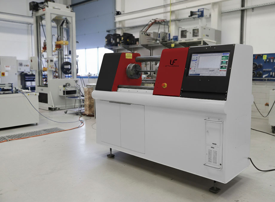 Torsion testing on structural parts and mechanical components