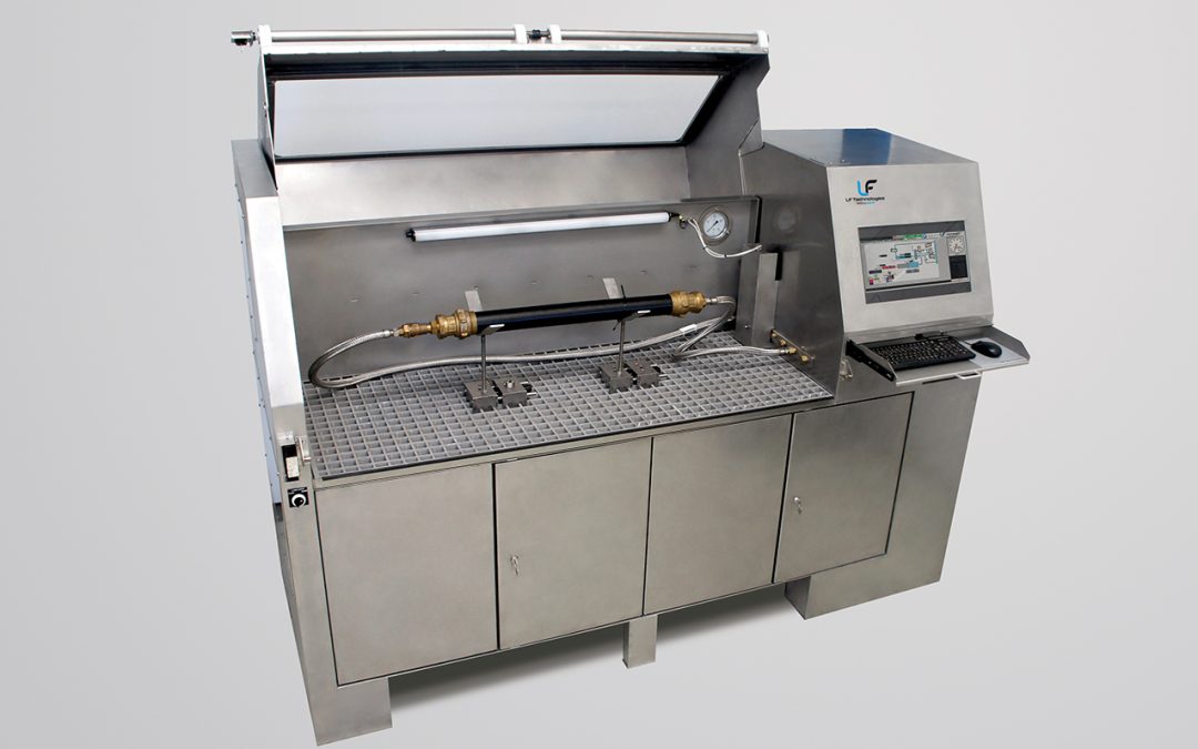 Pressure cycle test bench