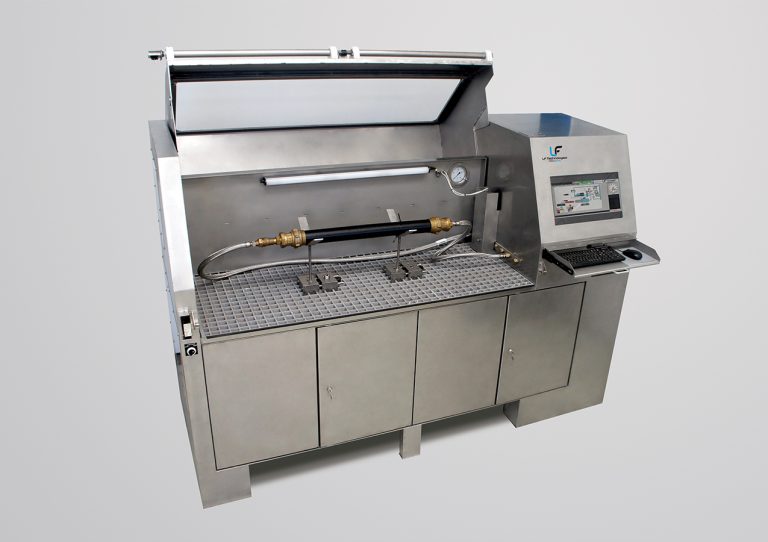 Pressure cycle test bench