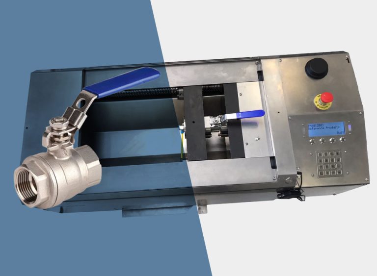Valve leak test bench