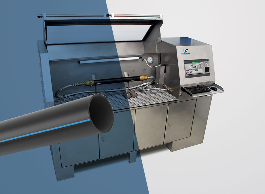 Static and cyclic pressure test benches for pipes and ducts