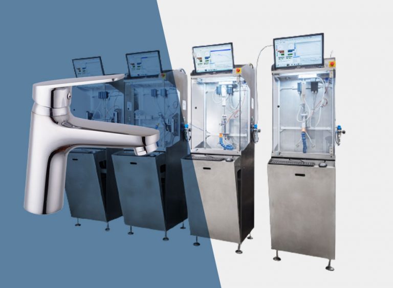 Endurance bench for single-lever mechanical mixing valves