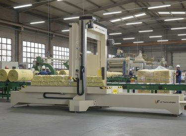 Machine-de-découpe-à-fils-abrasif-pour-isolant-usine