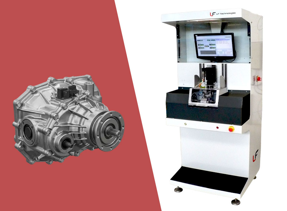 Performance test bench for transmission systems