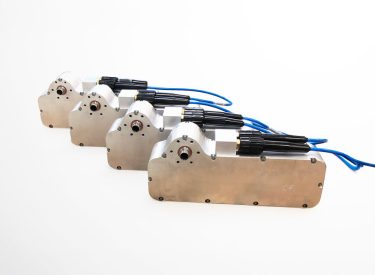 Rotary actuator for submarines and offshore equipment