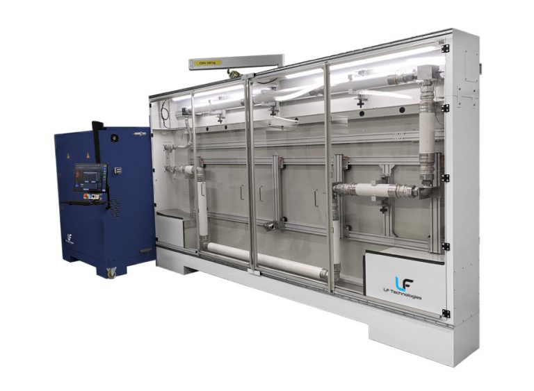 Thermal shock bench for pipes