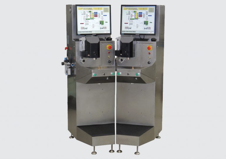 Cartridge adjustment bench in production
