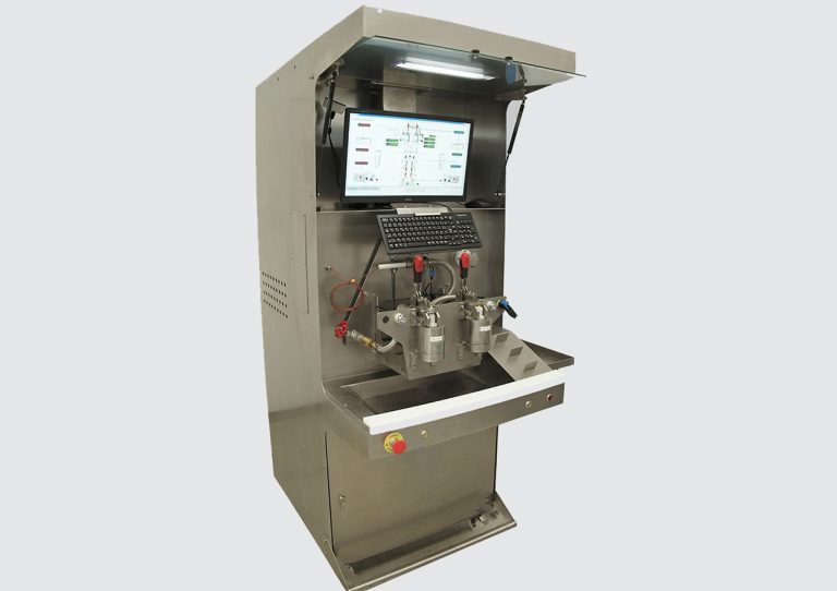 Thermostatic valve cartridge test bench